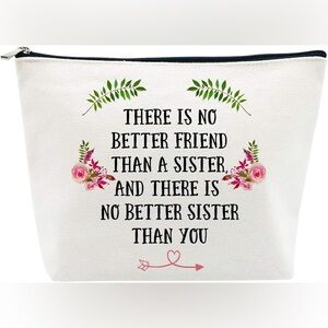 Sister Like Friend Makeup Bag NEW